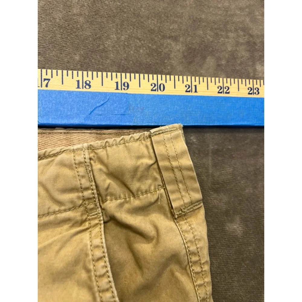 Polo‎ Ralph Lauren Mens Khaki Utility Canvas Classic Fit Cargo Shorts Size 42